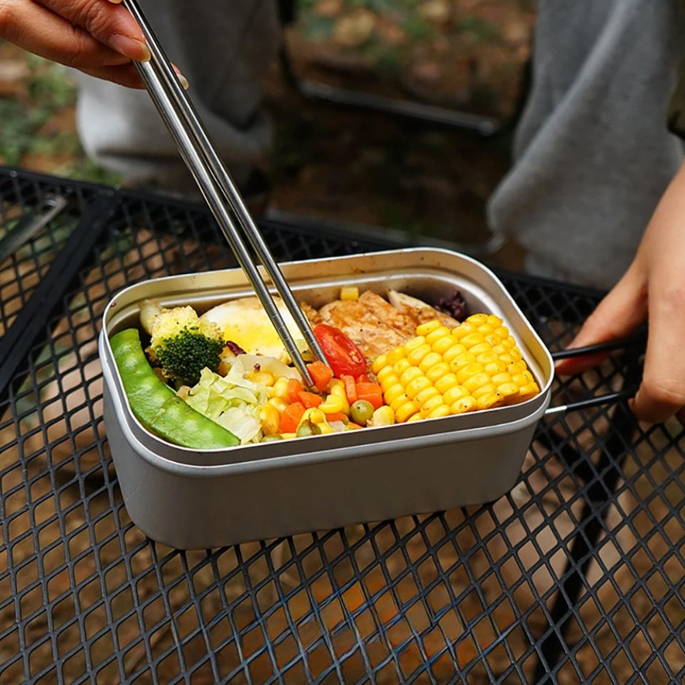 Camping Hiking Cooking - Ultra hafif sofra takımı kamp tencere