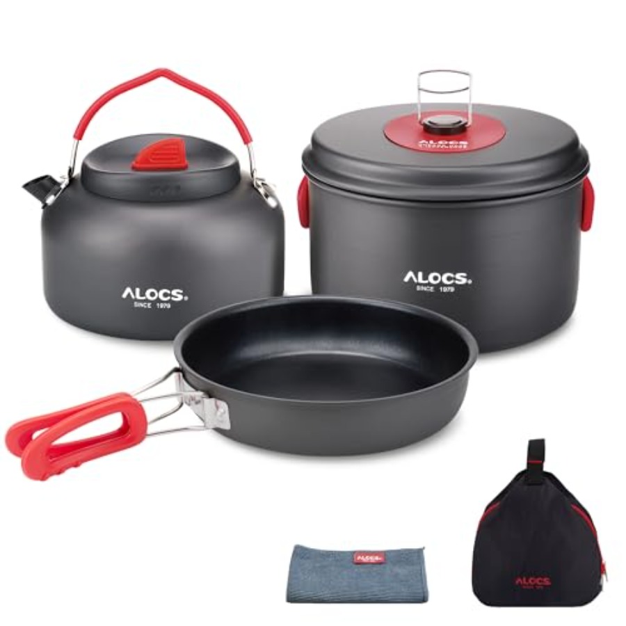 Camping Hiking Cooking - Taşınabilir Taşıma Çantalı Hafif Kamp Yemek