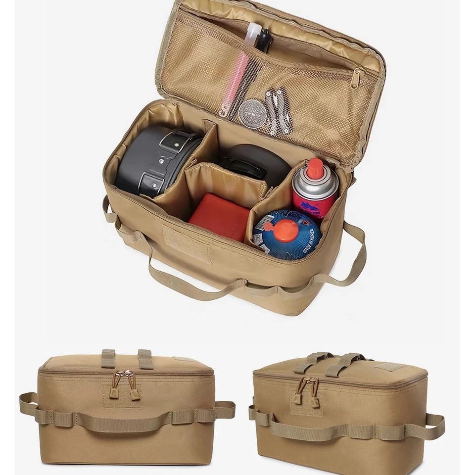 Camping Cooking Organizer - Açık Hava Kamp Gaz Tüpü Saklama