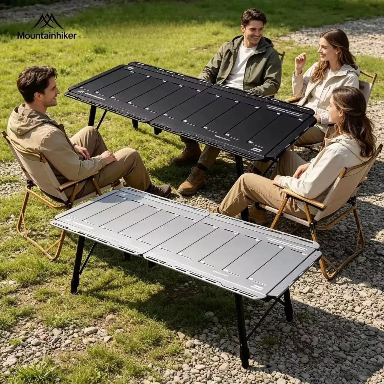 Camping Cooking Table - MOUNTAINHIKER Yeni IGT Masa, 5 Birimli