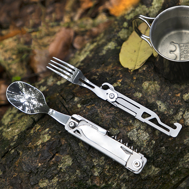 Çok fonksiyonlu Kamp Çatal Kaş - Quality Camping Cooking Set incelemesi ve fiyatı