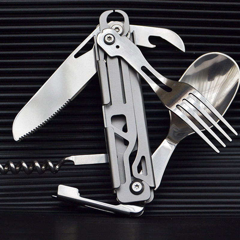 Çok fonksiyonlu Kamp Çatal Kaş - Quality Camping Cooking Set incelemesi ve fiyatı