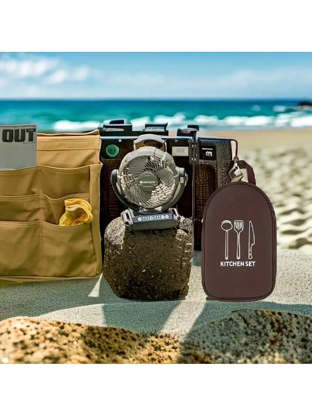 Açık Kamp Tencere saklama çant - Camping Cooking Container incelemesi ve fiyatı