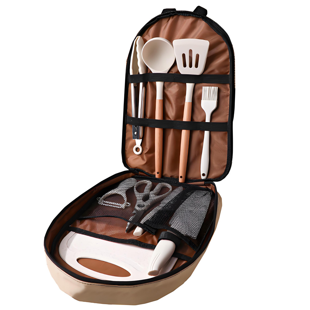10 Parça Taşınabilir Kamp Yeme - Quality Camping Cooking Set incelemesi ve fiyatı