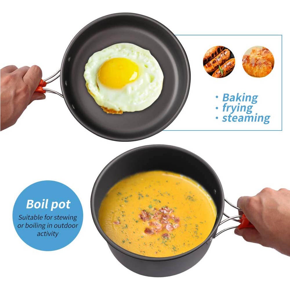 Açık Hava Kamp Yemek Pişirme S - Quality Camping Cooking Set incelemesi ve fiyatı
