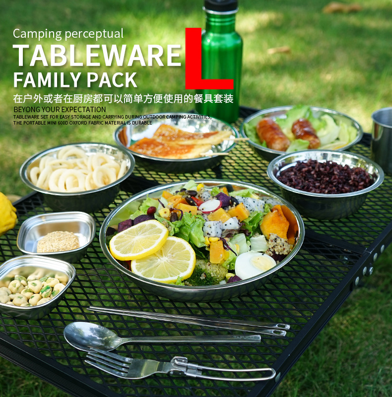 Yeni Kamp Yemek Seti, 22 Parça - Camping Cooking Dining Set incelemesi ve fiyatı