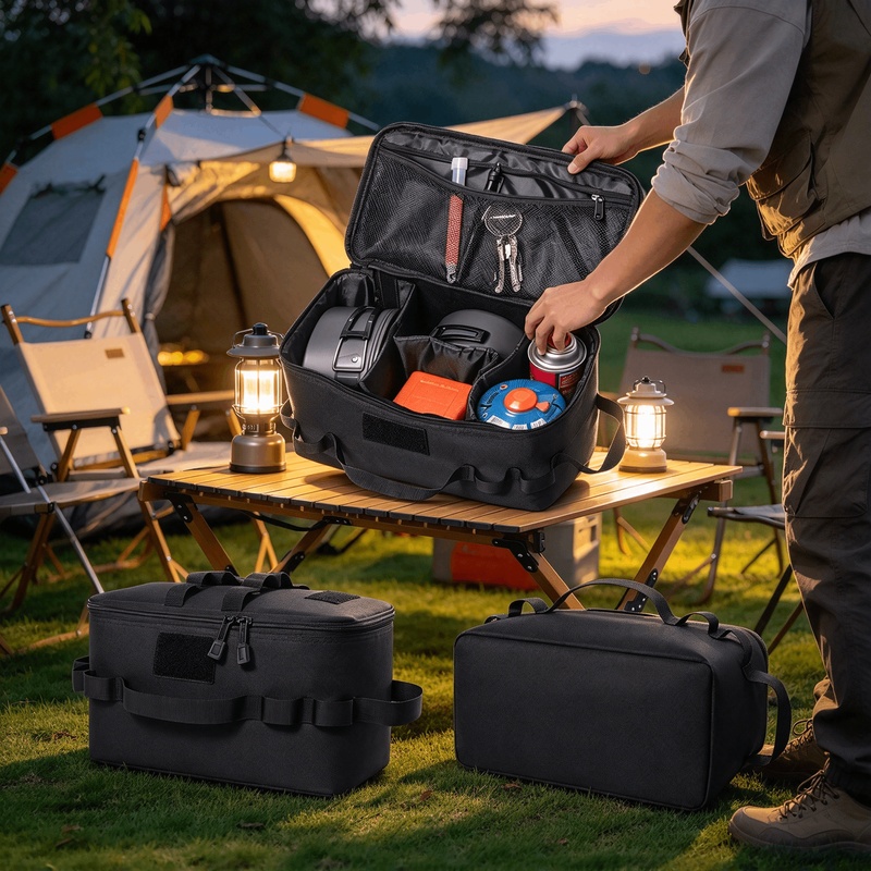Geniş Kapasiteli Kamp Ekipmanı - Camping Cooking Organizer incelemesi ve fiyatı