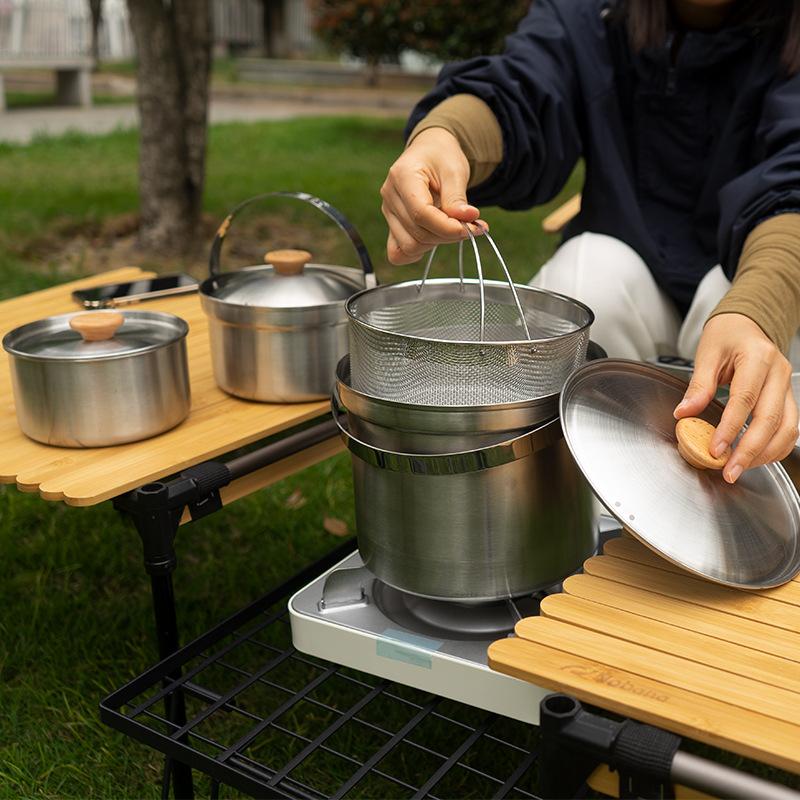 NOBANA Yeni Açık Paslanmaz Çel - Camping Cooking Organizer incelemesi ve fiyatı