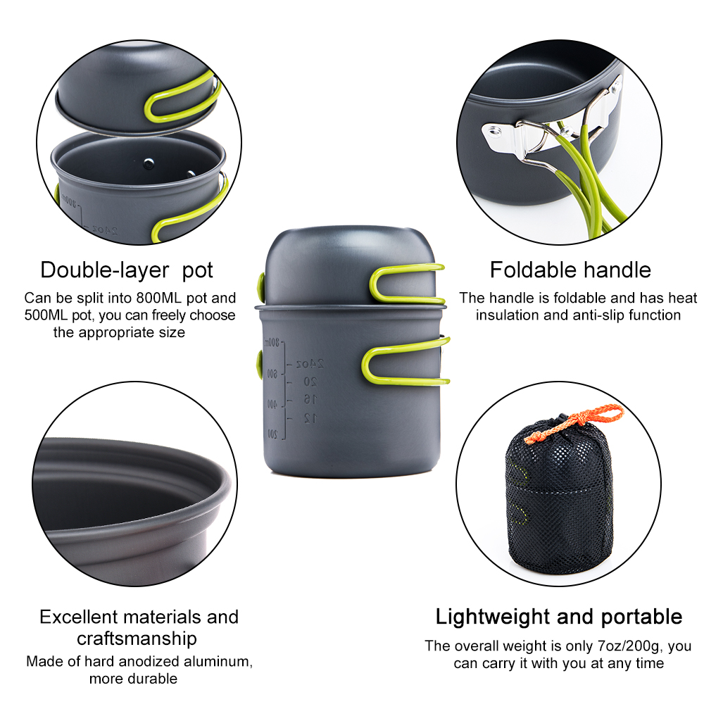 Widesea Ultralight Kamp Pişirm - Quality Camping Cooking Set incelemesi ve fiyatı