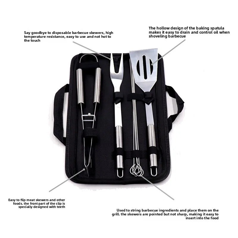 20 Parçalık Barbekü Alet Seti, - Quality Camping Cooking Set incelemesi ve fiyatı